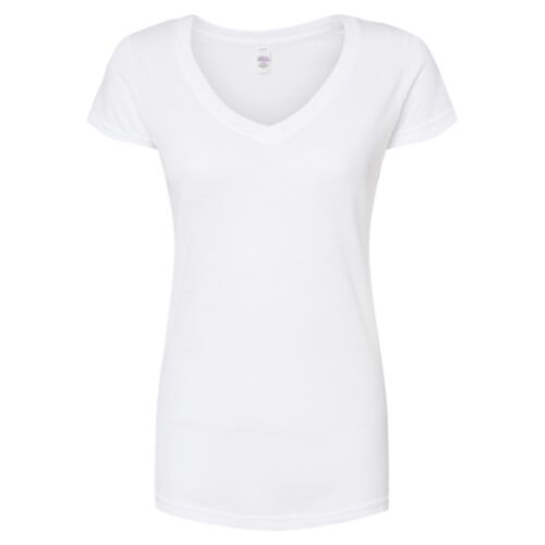 Women's Poly-Rich V-Neck T-Shirt Thumbnail