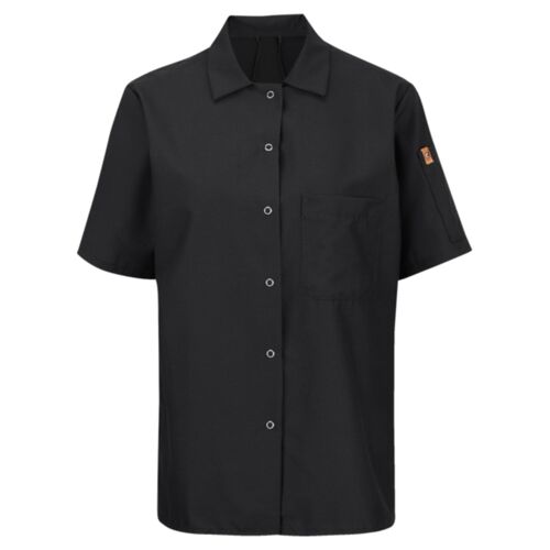 Women's Mimix™ Short Sleeve Cook Shirt with OilBlok Thumbnail