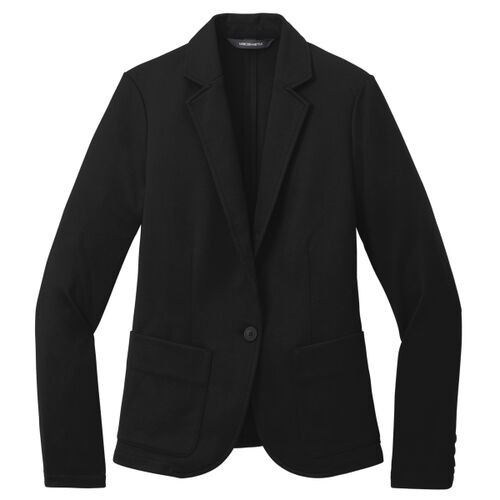 Women's Relaxed Knit Blazer Thumbnail