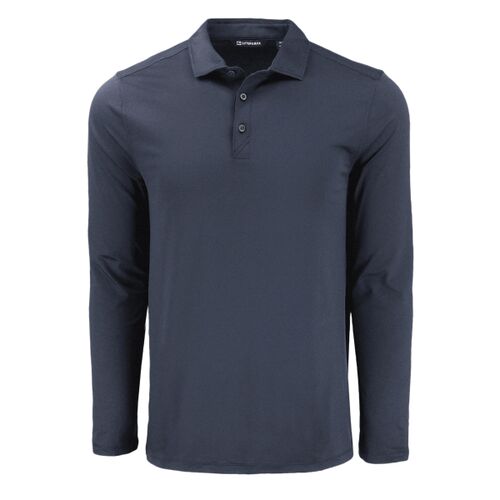 Cutter & Buck Coastline Epic Comfort Recycled Mens Long Sleeve Polo Thumbnail