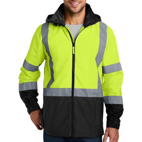 Ansi 107 Class 3 Safety Windbreaker Thumbnail