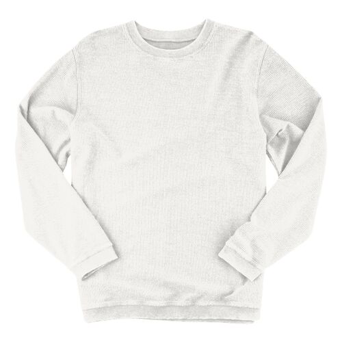 Unisex Corded Crewneck Sweatshirt Thumbnail