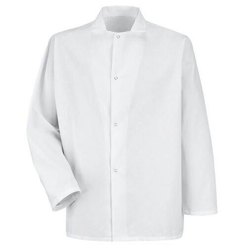 Men's Gripper-Front Short Butcher Coat Thumbnail