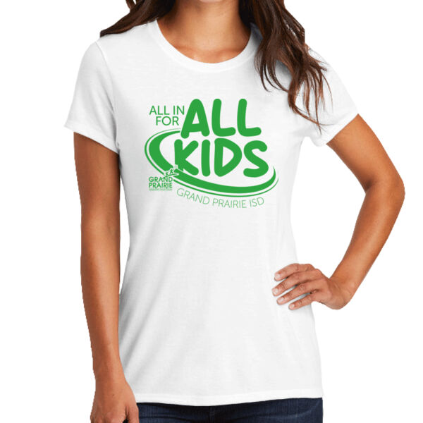 ALL KIDS - Ladies 4.5oz Tri-Blend T-Shirt Thumbnail
