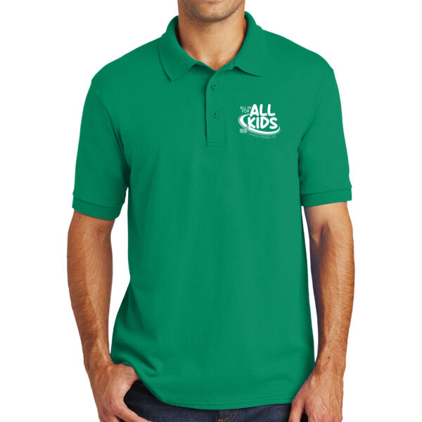 ALL KIDS - Adult Jersey Knit Polo Thumbnail