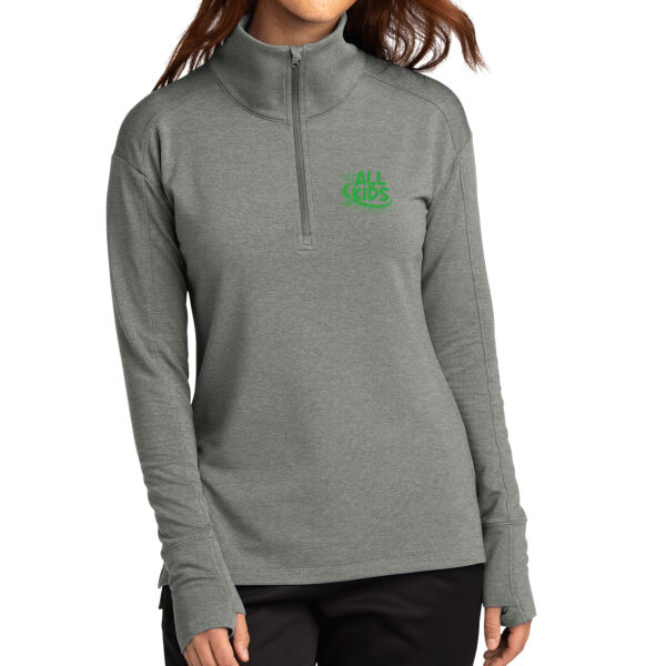 All Kids - Ladies Sport Wick ® Flex Fleece 1/4 Zip Thumbnail