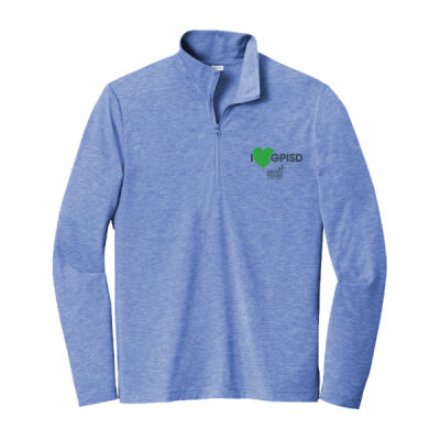 GPISD - PosiCharge ® Tri Blend Wicking 1/4 Zip Pullover Thumbnail