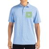 Cutter & Buck Virtue Eco Pique Tile Print Recycled Mens Polo Thumbnail