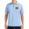 Cutter & Buck Virtue Eco Pique Tile Print Recycled Mens Polo Thumbnail