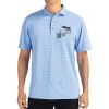 Cutter & Buck Virtue Eco Pique Tile Print Recycled Mens Polo Thumbnail