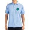 Cutter & Buck Virtue Eco Pique Tile Print Recycled Mens Polo Thumbnail