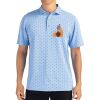 Cutter & Buck Virtue Eco Pique Tile Print Recycled Mens Polo Thumbnail