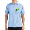 Cutter & Buck Virtue Eco Pique Tile Print Recycled Mens Polo Thumbnail